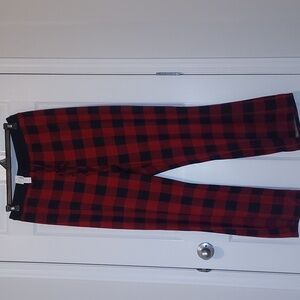 Maurices Red And Black Buffalo Check Sleep Pants, NWT
